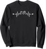 Photographer Heartbeat Photography Lovers Camera Unisex Crewneck Sweatshirt