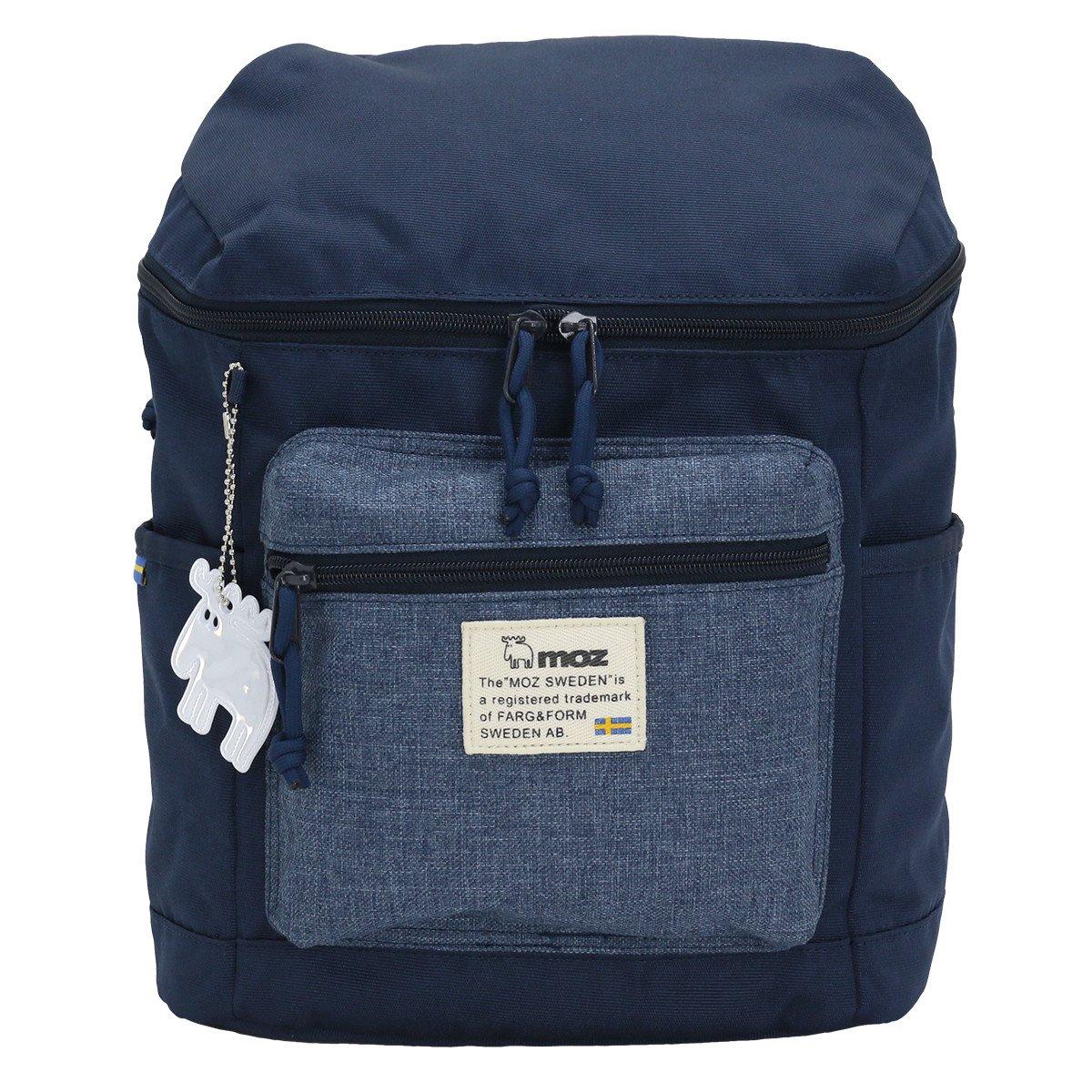 

Mini Backpack Melange Fabric Navy [Mozu] ZZEI-04