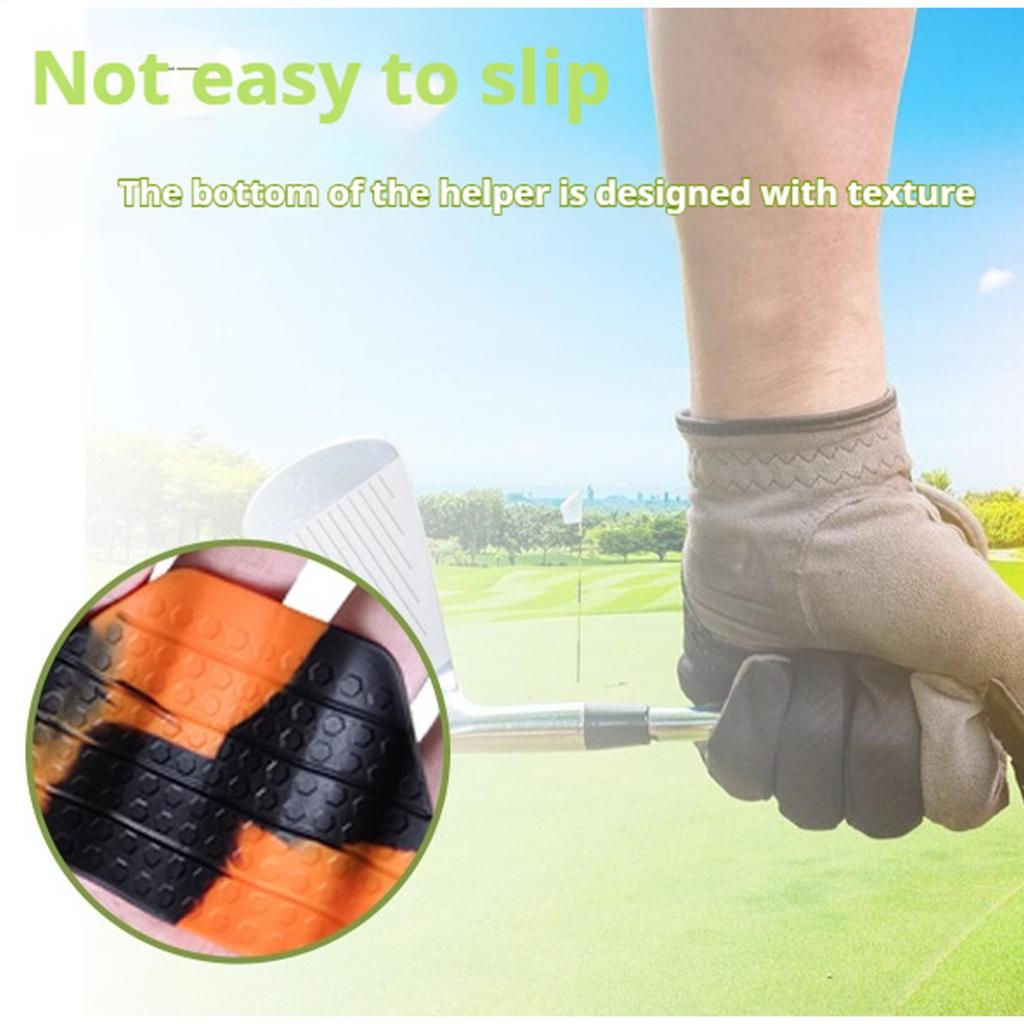 Golf Grip Trainer Silicone Anti-slip Golf Club Grips Club Accessories For Practice Range Game Home Outdoor Course Beginner