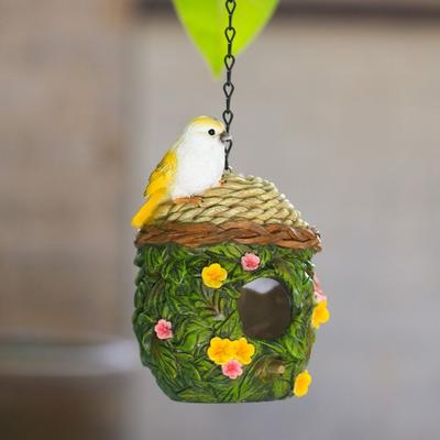 Geschenk wetterfeste Vogelhäuser niedlichen Garten Outdoor Garten hängen Ruhestätte DIY Vögel Nest