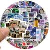 50 Cold Retro Equipment Card Disc Graffiti Stickers Decorative Suitcase Pen Guitar Notebook Waterproof Explosive