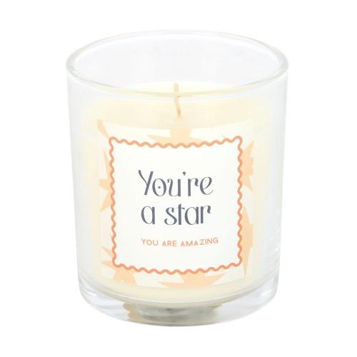 Something Different You´re A Star Salted Caramel Scented Candle