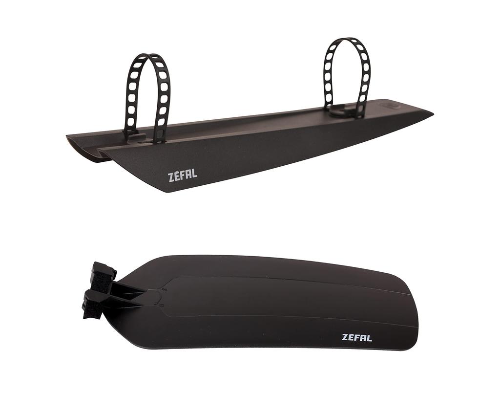 Zefal Bicycle Front and Rear Fender Set Kid MTB Mudguard Set for Kids MTB Black 2501