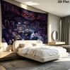 Tapeçaria de Parede Death Note Pendente Estético de Parede Manta de Tecido Impressa Tapeçarias Decorativas Para Quarto Sala de Estar Decoração de Casa