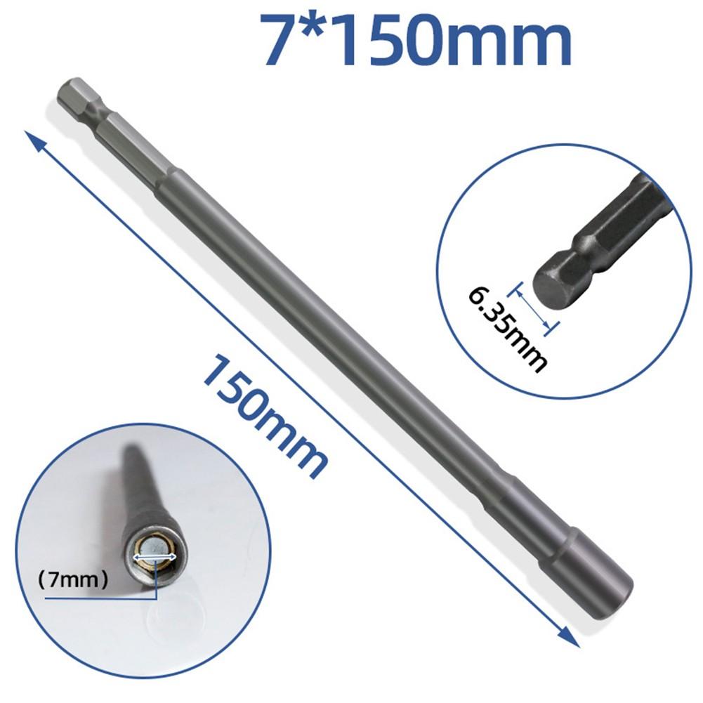 Drill Bit Extension Hexagon Nut Driver Socket Wrench Adapter