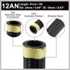 3ft 12AN Fuel Hose AN12 Universal Car Braided Nylon Stainless Steel CPE Oil Fuel Gas Line Hose Black Replacement Car Parts