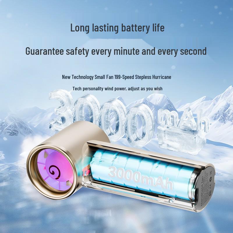 **V9 Foldable High-Speed Handheld Mini Fan for Outdoor Cooling**