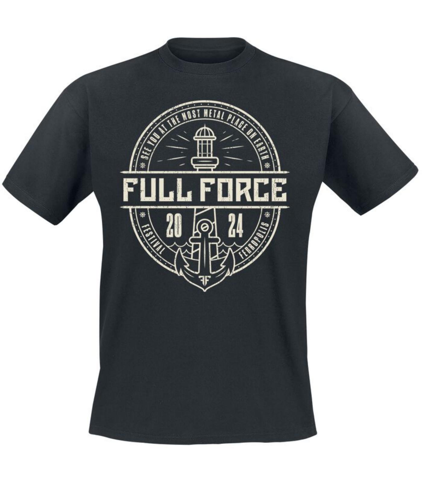 

See You At the Most Metal Place On Earth T-Shirt Mens Womens Tees Top black by Full Force 2024 51. S