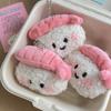 Sweet Shrimp Sushi Plush Doll Soft Stuffed Doll Keychain Car Key Holder Backpack Pendant School Bag Decoration Couple Gifts