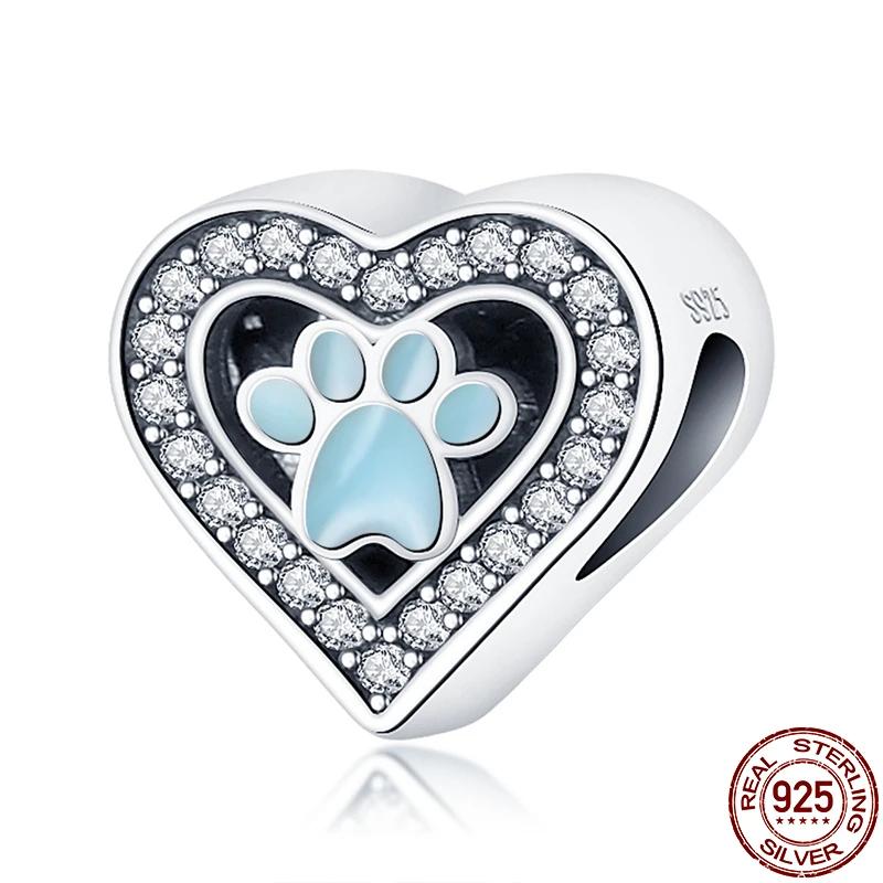 Copper Metal Black Cat Collection Charm Bead Components Bead Components Paw Print Pendant Bead Component Compatible With Authentic Original Do It