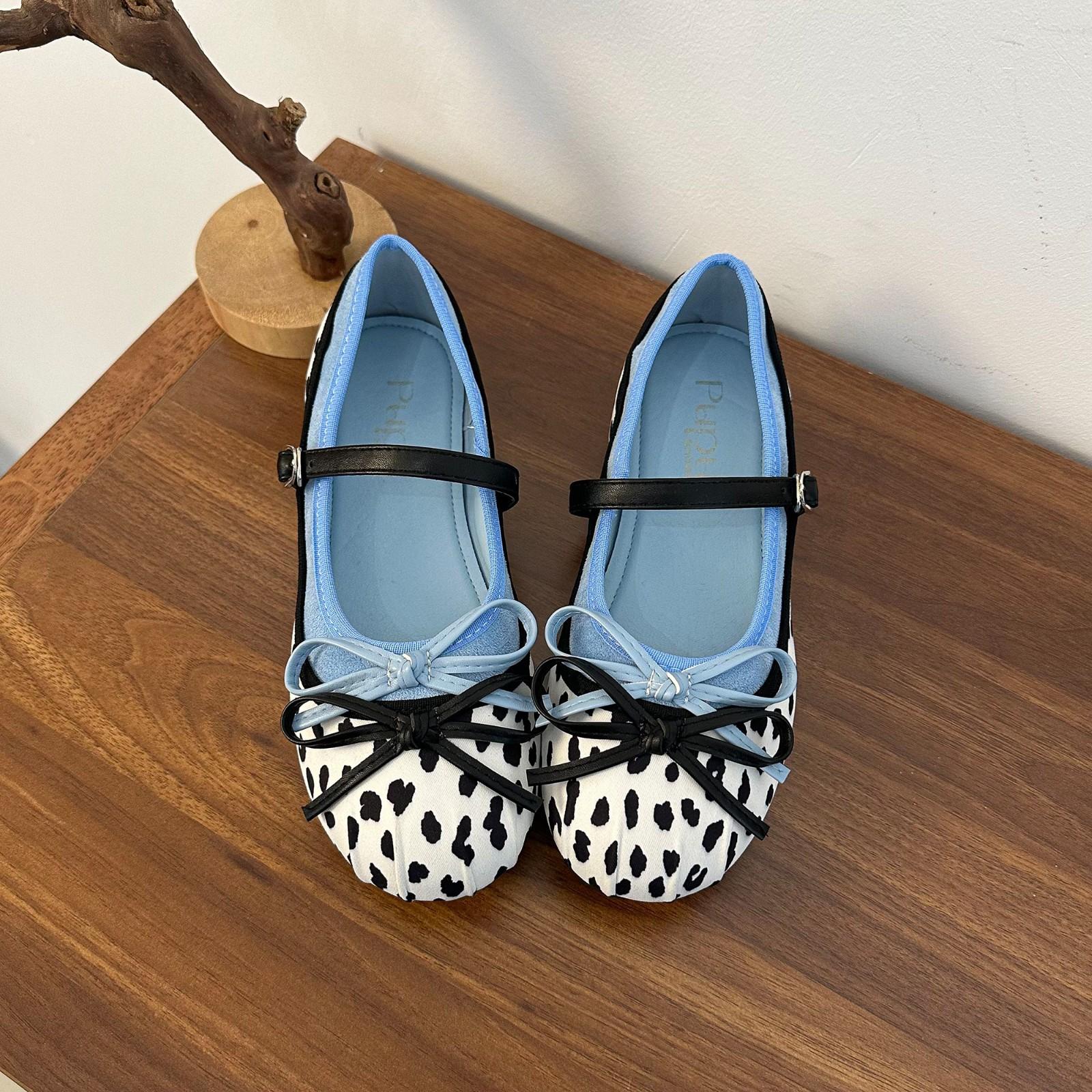 

Серебристые туфли-балетки с бантом, увеличивающие рост, для женщин, летняя новинка 2025 года, мягкие плоские туфли-бини на одном педале 35