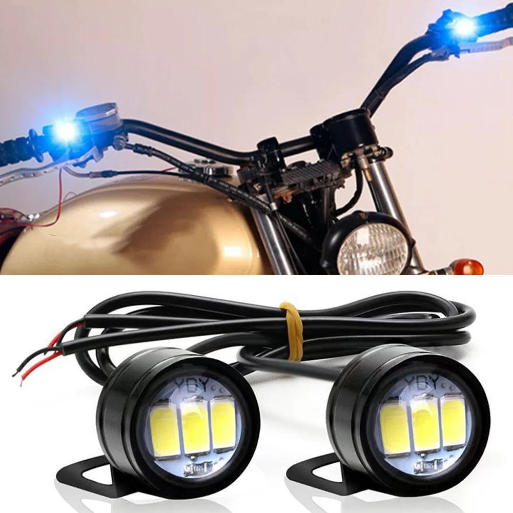 2PCS Eagle Eye Mirror Light DRL Backup Bulbs Car Auto Motor Led Turn Signal Reverse Parking Brake Trunk Lamp Daylight Waterproof
