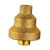 Step Drill Bit Hole Opener Sturdy 20/35/55mm Beveling Chamfer Bit for Granite Marble Trimming Countersinking Chamfering