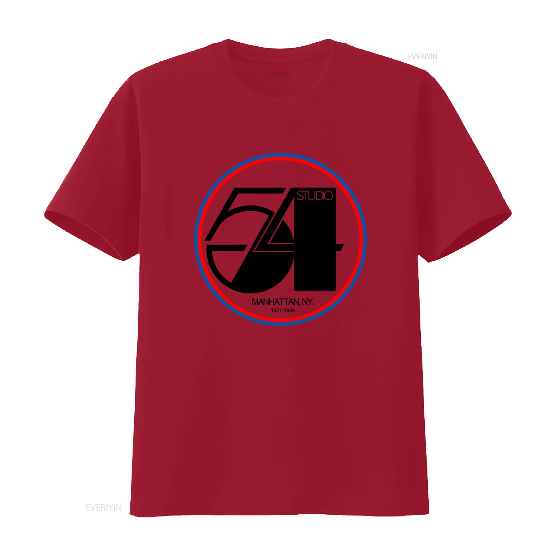 

Studio 54 T Shirt Manhattan NY 1977 1986 Retro Design vintage Washed streetwear Stretched designer clothes Comfortable Casual S