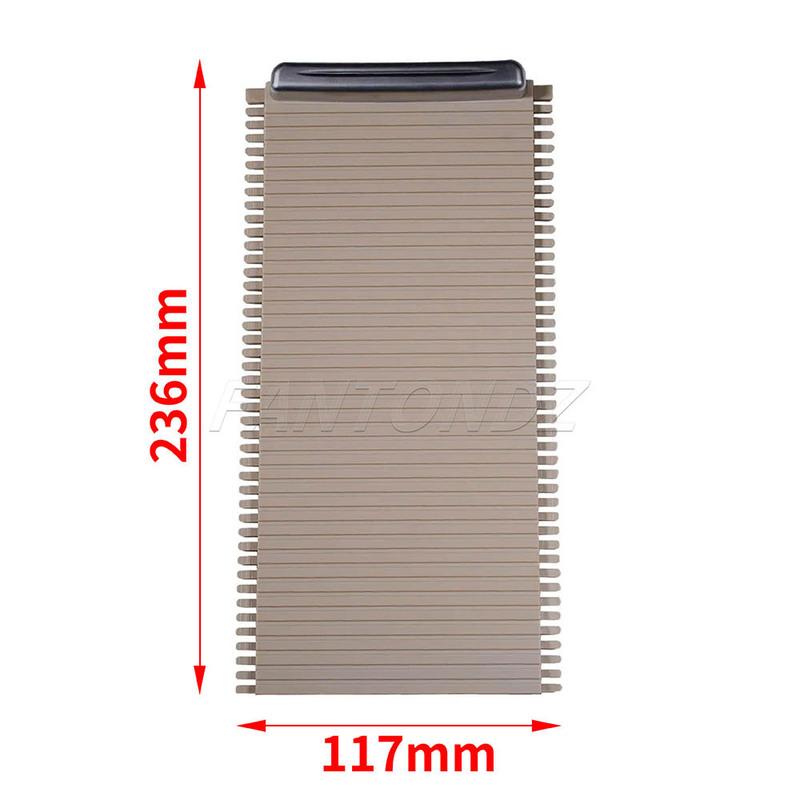 For Volvo XC60 2009-2017 S60 S60L 2011-19 Car Center Console Sliding Shutters Cup Holder Roller Blind Cover Replacement 39868873