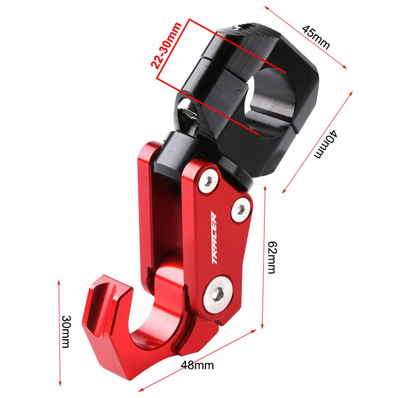 For YAMAHA TRACER 900GT Tracer 700 900 GT Tracer700gt MT09 MT07 2025 Motorcycle Accessories Helmet Hook Handlebar Storage Hook