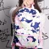 Adidas Originals Floral Print Cute Classic Casual Trendy Sports Backpack Women Backpack Pink HC9595