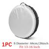1/2/3/4PCS Car Spare Tire Cover Storage Bags Car Auto Wheel Cover Protector Vehicle Accessories Polyester Tyre Wheel Covers