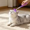 Interactive Touch Therapy Toy for Cats Dogs Extendable Pet Massage Stick Telescopic Rake Shaped Teaser Wand for Bonding Training Grooming