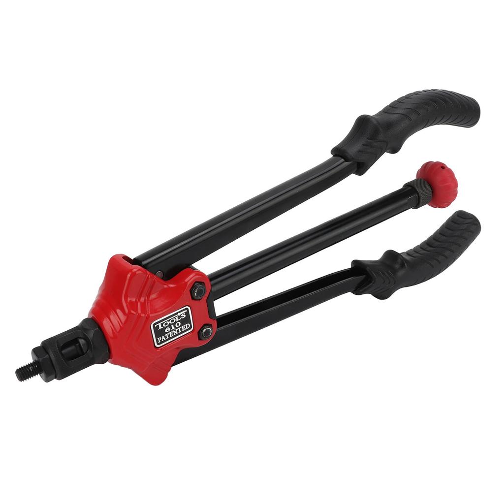 14in Universal Rivet Nut Tool Professional Rivet Nut Setter Kit Metal Hand Blind Riveter with 6 Mandrels