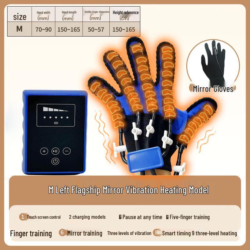 Portable Wireless Rehabilitation Gloves and Hand Massager for Stroke Recovery