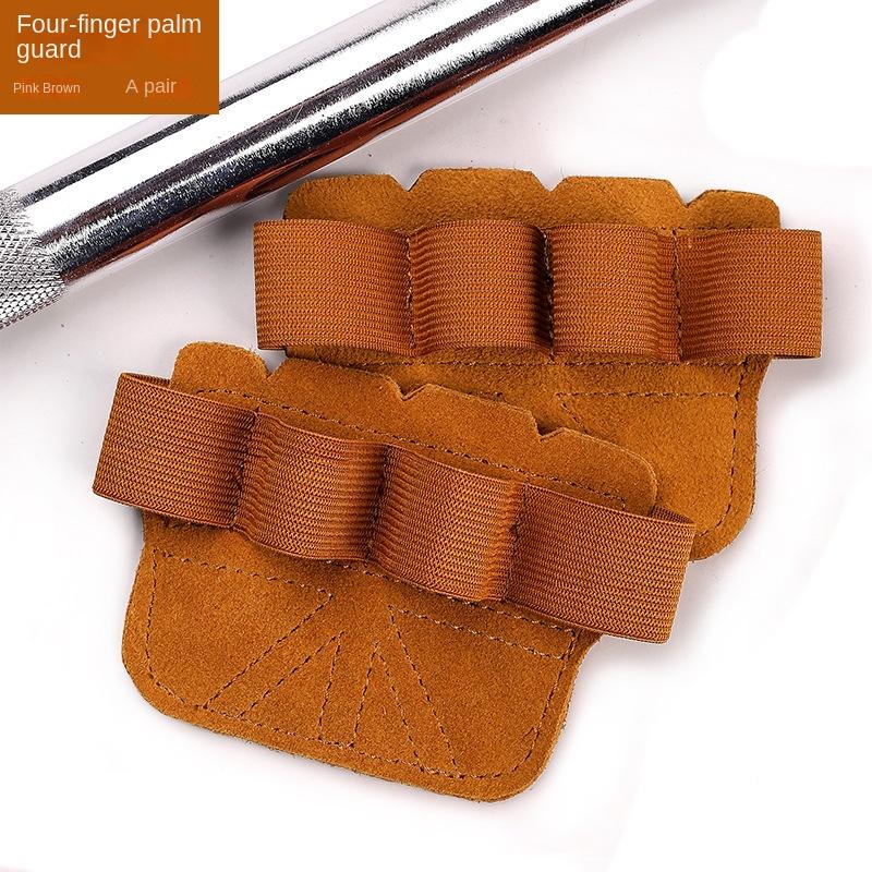 Kohud Gym Handskar Grepp Anti-sladd Vikt Power Bälte Lyftkuddar Marklyft Bälte Träning Crossfit Fitness Handskar Handflatan Skydd