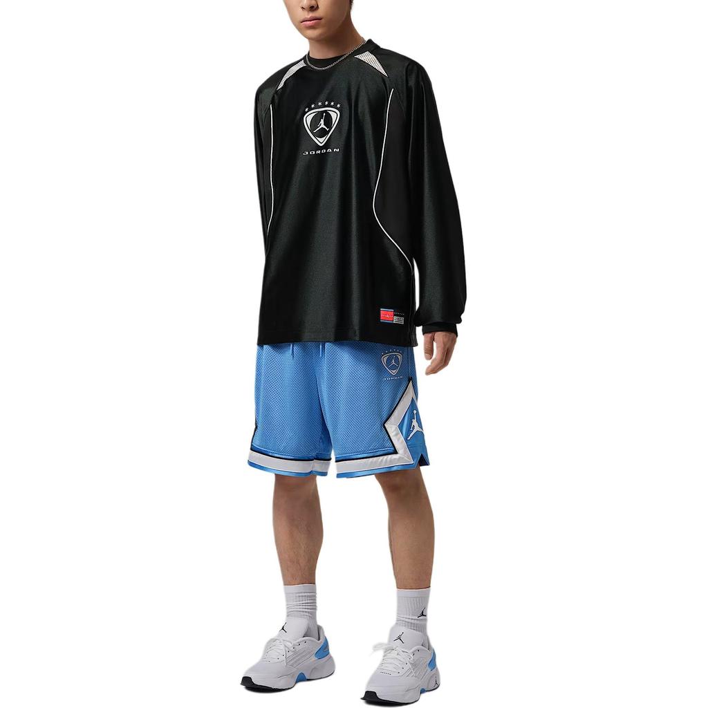 Jordan As M J Brk Fc Goalie Top Color Block Crew Neck Long Sleeve T-Shirt Men Tops IM8996-010