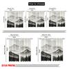2pcs 2D flat printing Party Curtain Mountain Landscape Love Trust Polyester Without Electricity Festive Curtains for Home &