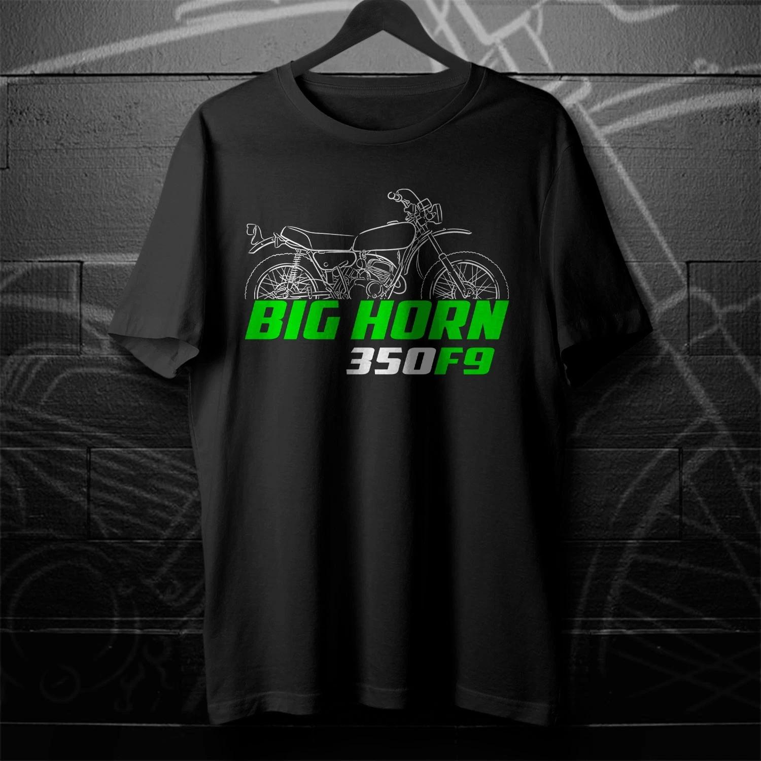 For Kawasaki 350 F9 Big Horn 1972-1975 fans - Motorcycle T shirt S