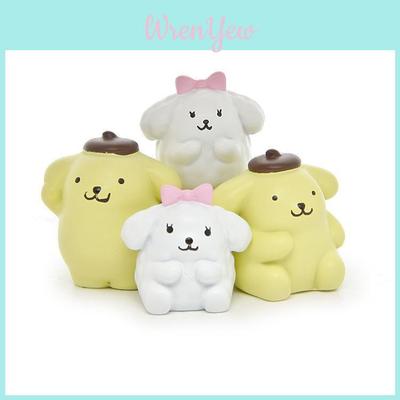 Pompompurin Resin Miniature Ornament With Diy Miniature Scene For Home Decor