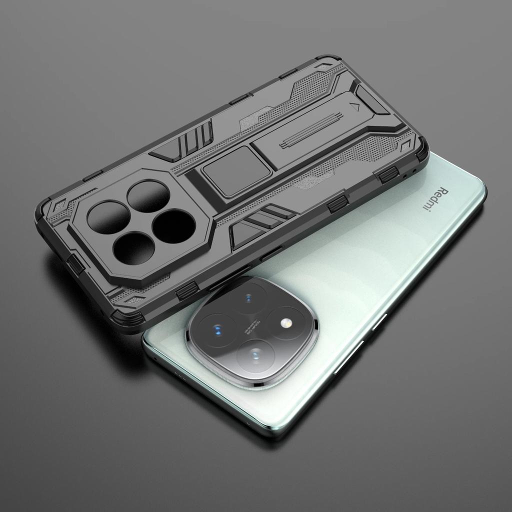 For Xiaomi Redmi Note 14 Pro Plus 5G Case Shockproof Armor Case for Redmi Note 14 Pro 4G 5G Car Magnetic Holder Back Cover