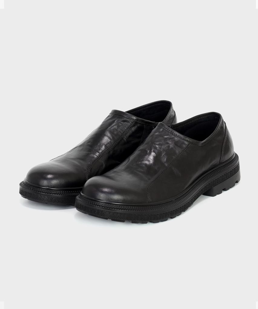 Miamiproject Mono29 Minerva Top Grain Cowhide Rugged Loafers Black
