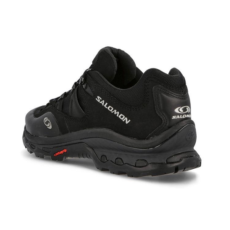 SALOMON XT-Quest 2 Advanced Fabric Leather Trendy Impact Resistant Low Top Outdoor Functional Shoes Unisex Shoes Black 416563