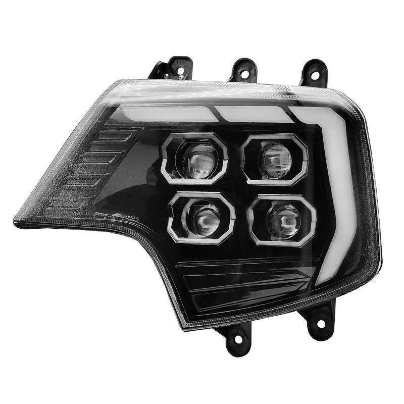 Compatible with Sinotruk Howo T7H Headlight Assembly and T5GTX Four-lens Laser Front Combination Lamp.