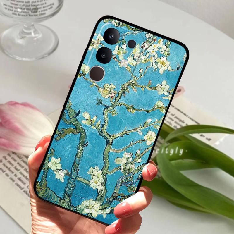 Case For Vivo Y29 4G 5G Cute Lion Tiger Soft Silicone Phone Protective Cases For vivo T4x 5G Fashion Cool Bumper Fundas Cover