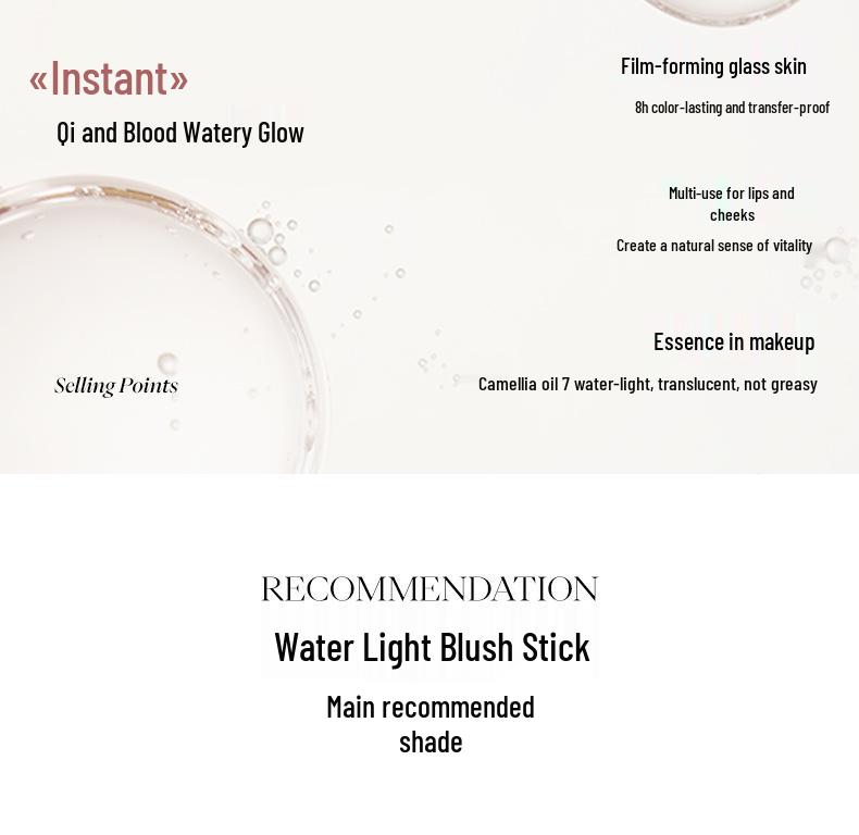 Joocyee Radiant Multi-Use Stick: Blush, Highlighter, Lip & Eye Shimmer