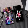 Coque de téléphone PNL QLF Rapper Heart pour Samsung Galaxy A57 A56 A37 A55 A36 A26 A54 A52 A35 A34 A25 A17 A16 A15 A07 A06