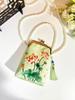 Ancient Style Single Shoulder Crossbody Cheongsam Bag with Embroidery Clasp Handbag