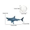 Zwemmende Haai Walvis Ornament Simulatie Zee Dieren Nieuwigheid Onderwater Wereld Ornament Aquascaping Decoraties