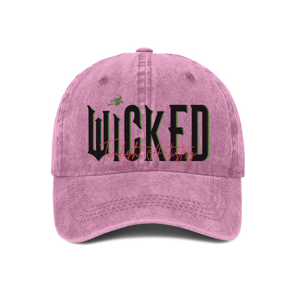 Fashion Men And Women With The Same Bad Witch Adjustable Baseball Cap