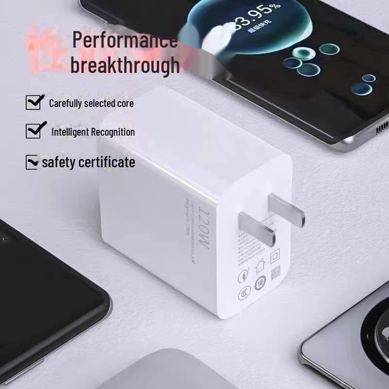 Compatible with Huawei 120W Charger for 66W Super Fast Charging Honor Mate40/30 Nova100W Mobile Phone Head.