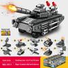 Car Building Blocks Fire Truck Tank Aircraft Engineering Car Bricks Assemble Children's Toys