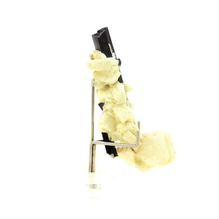 Pierres et Minéraux. Tourmaline Schorl. 124.0 ct. Shigar Valley, Skardu District, Pakistan.