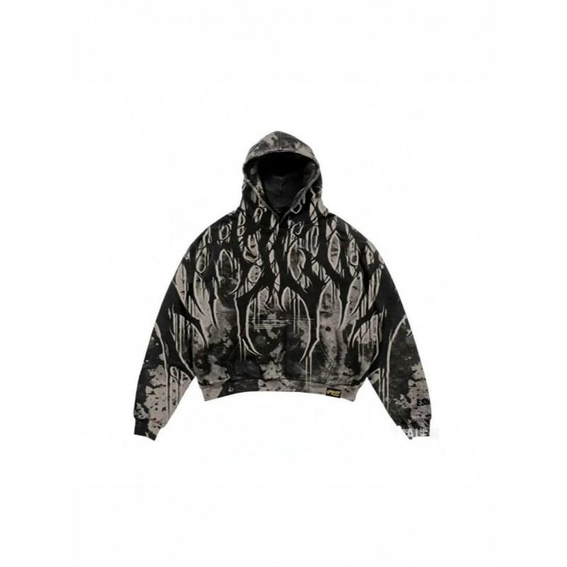 Unisex Oversized Hoodie With 3D Graphic Print Loose Fit Long Sleeve Casual Sweatshirt Teens Adults