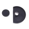 4 Peças/Conjunto 50/60/70/80/Mm Mini Morsa de Bancada Pastilhas de Borracha Anti-Beliscão Acessórios Antiderrapantes Anti-Beliscão para Morsa de Mesa