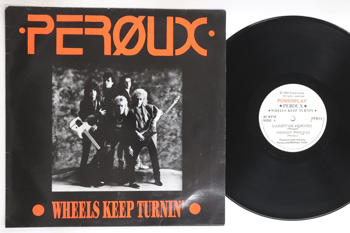 

12inch Record PEROUX - Summertime Memories / Midnight Prin PPR1 POWERPLAY 1988 UK Rock Used