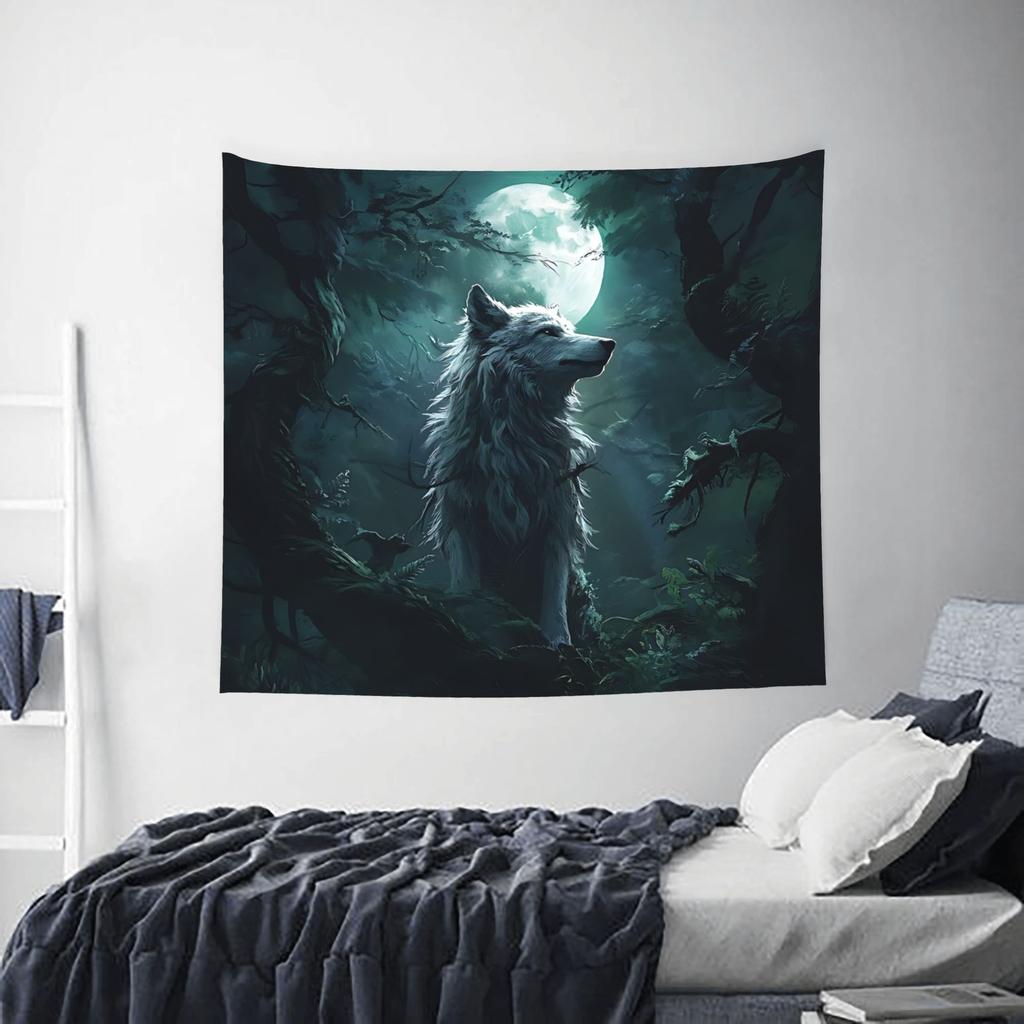 Halloween Print Ghost Hand Pumpkin Night Tapestry Room decoration Home Decoration Tapestry Decor Accessories Cute Room Decor