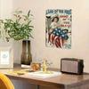 Vintage Patriotic Tin Sign Metal Poster Wall Decor 8x12 Inch