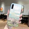 Custodia per Telefono con Illustrazione Pittura ad Olio per Realme GT 2 9i 8i 7i Pro X50 X2 C35 C21 C20 C11 C3 Cover Nera Morbida