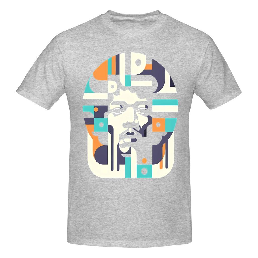 Funny Abstract Guitar Legend  Jimmy Hendrix Unisexs Printed TShirt Unisex T shirtSimple